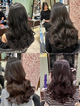 アピッシュ ギンザ(apish ginza) tomo髪質改善/コテ巻きパーマ/デジタルパーマ/前髪パーマ/銀座