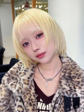 メゾンアクア 表参道(Maison ACQUA) Yレイヤーボブ/切りっぱなし/ウルフ/ハッシュボブ/ミディアム