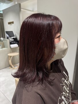 モリオフロムロンドン 大宮店(morio from London) 大人艶ワインレッド【かほ】