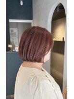 ルウ 押上(rue)&nbsp;〈押上 半個室〉ピンク×ショートボブ