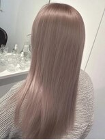 ネハス 名古屋栄店(nehus.)&nbsp;ミルクティー/ブリーチカラー/ウルフカット/レイヤーカット