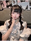 ツイン編みおろし