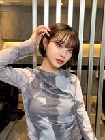 トイロ 新宿(Toiro)&nbsp;ワンホンボブ韓国ボブレイヤーボブシースルーバング