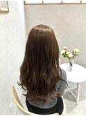 透明感グレージュカラー