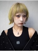 【GEEKS渋谷】ハッシュカット/夏カラー/くびれショート/レイヤー