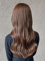 サラジュ 仁川店(SARAJU) 【ブリーチなしWカラー特化】マロンベージュ×透明感カラー