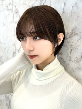 シー バイ ロンド 新宿(Sea by Lond) 【大重】韓国マッシュショート/新宿/髪質改善/ショート/縮毛矯正