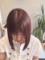 ベル 流山おおたかの森(BELLE)&nbsp;深みレッド×タッセルボブ/流山おおたかの森駅