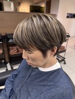 アッシュ 吉祥寺店(Ash)&nbsp;脱白髪染めファイバープレックスハイライト＋イルミナカラー