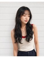 ズール 稲田堤店(ZU LU)&nbsp;黒髪レイヤー×シースルーバング