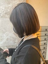 内巻き愛されストレートボブ
