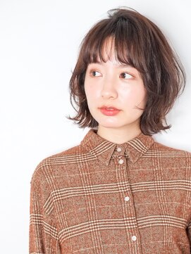 エアー 銀座(air) ★岡田有加★20代30代/ウルフ調外はねボブ【ベース顔】