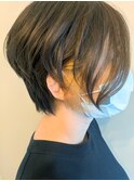 高知 南国市 BiBi glandjete ショートインナーカラー