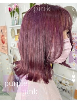 ベルフェミンクレイル(Belle femin CLAIRE) purple pink ★masami style