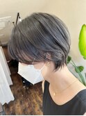 ショートヘア/ショートカット/透明感ボブ/大人ミディアム