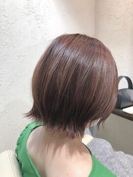 サイン(SIGN) 大人ウルフショートボブ20代30代40代/江渡裕司/シアーベージュ