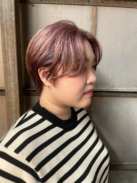 ミルコ バイ クラク(MIRUCO by KURAKU) サイドバングが引き締め効果に！ショートヘア☆