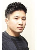 ヘアーアンドグルーミング ヨシザワインク(HAIR&GROOMING YOSHIZAWA Inc.)&nbsp;無造作マッシュメンズショートマットカラービジネスツーブロック