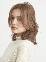 ルクスドレ 新宿(Luxe doree')&nbsp;外ハネボブ/グラデーションカラー/ペールベージュ[新宿]