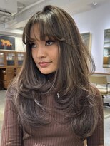 エヌ トーキョー(enu TOKYO) 海外レイヤー ハイライト ベージュカラー