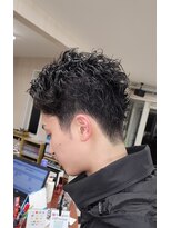 ジャンプ 常盤台(JUMP)&nbsp;スパイキーショートとツイストパーマ