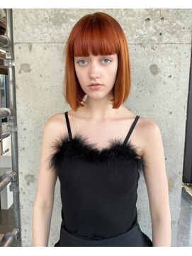 ランド(LAND) ボブ bob オレンジヘア orangehair