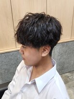 ニアウ 伊勢崎連取店(Niau)&nbsp;刈り上げショートマッシュ波巻きツイストスパイラルパーマ