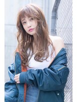 アンスリウム 吹田(Anthurium)&nbsp;ミディアムレイヤー/大人可愛い/髪質改善/シースルーバング