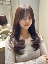 トッカ 赤羽アネックス店(tocca)&nbsp;韓国/秋カラー/レイヤーカット/前髪/イメチェン/顔周りカット