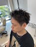 【メンズ指名No.1★市岡担当】カット+スパイラル、ツイスト、フェザーパーマ