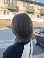 ヘアデザイン シュシュ(HAIRDESIGN Chou Chou produce by ORANGE)&nbsp;オリーブグレージュカラー