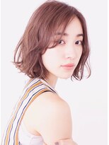 アイスバーグ ウェスト 清澄白河(eyesburg W/est)&nbsp;ナチュラルボブニュアンスカール暖色系カラー