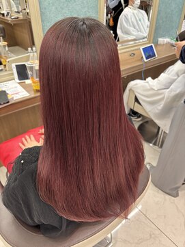 アッシュ 下北沢店(Ash) 1ブリーチでできるチェリーラベンダーカラー