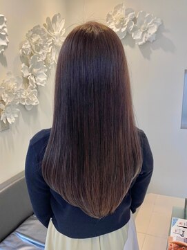 アリエ(Allie) ロング×ラベンダーブラウン