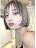 【贅沢配合オラプレックスケア】シングルブリーチ(1回)+カラー+カット