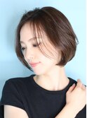 ショート・ボブ/酸性ストレート/縮毛矯正/30代/40代/50代