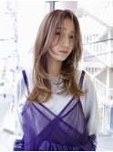 かきあげバング/うざバング/顔回りレイヤーカット/たまプラーザ