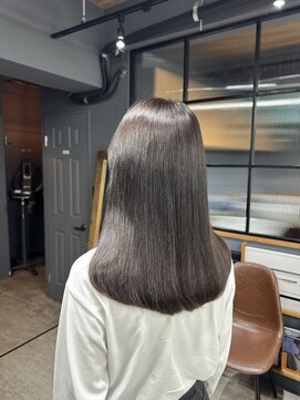 ロフティー 清澄白河(LOFTY) シンプルなのに洗練された透明感カラー／髪質改善トリートメント