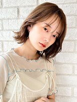 ドーチェ 平野(DOCHE)&nbsp;オリーブベージュ×シースルーバング