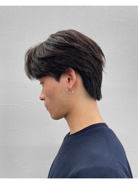 ソソ(soso) 人気センターパート/フェザーパーマ/横浜