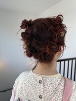 ナループロア ハチ(Nalu pu loa hachi) 暖色カラー/ブリーチなしカラー/オレンジブラウン