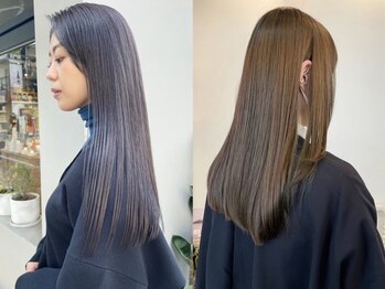 ボンド 三軒茶屋(Bond)の写真/仕上がり後の香り,ツヤも大好評◎悩みの尽きない大人女性の髪質改善は,オージュアトリートメントにお任せ!