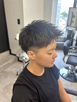 コードバイケンジ 戸塚(CODE by KENJE) 爽やかアップバングスタイル