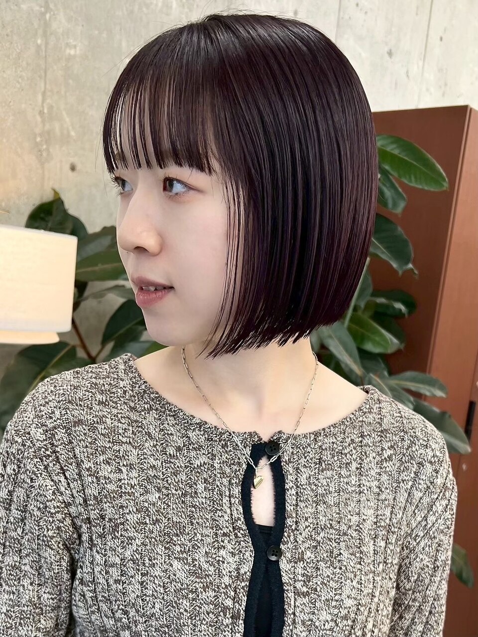 栄ナチュラル大人可愛いショート：L266356800｜ノード(NODE)のヘア