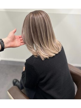 ジルブラン(JIL BLAN) ハイライトバレイヤージュダブルカラー20代30代40代