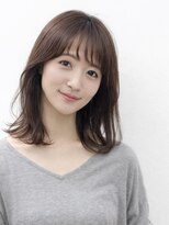 オーバーレイ(Overlay)&nbsp;縮毛矯正×ミディアムヘア