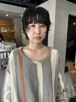 ヘアー アイス ルーチェ(HAIR ICI LUCE) ショートボブ 癖毛カット ショートウルフ マレットヘア 山中