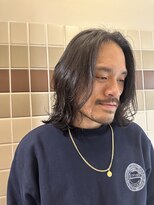 ノットベース 池袋(KNOT BASE)&nbsp;メンズミディアムパーマ