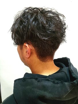アール 滝ノ水店(#arl) メンズパーマツーブロック刈り上げパーマ