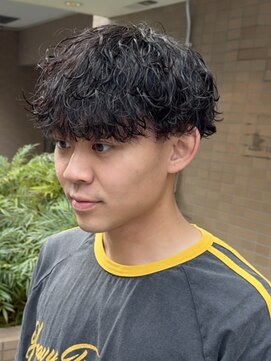 シーク 八王子(CHIC) 刈り上げマッシュ×シャドウパーマ【八王子】